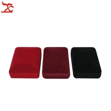 20Pcs Rectangle Jewelry Display Case 3 Colors Velvet Stud Earring Storage Gift Box Pendant Organizer Holder Gift Box peace dove jewelry box gift box peace bird girls gift box packaging organizer earring holder