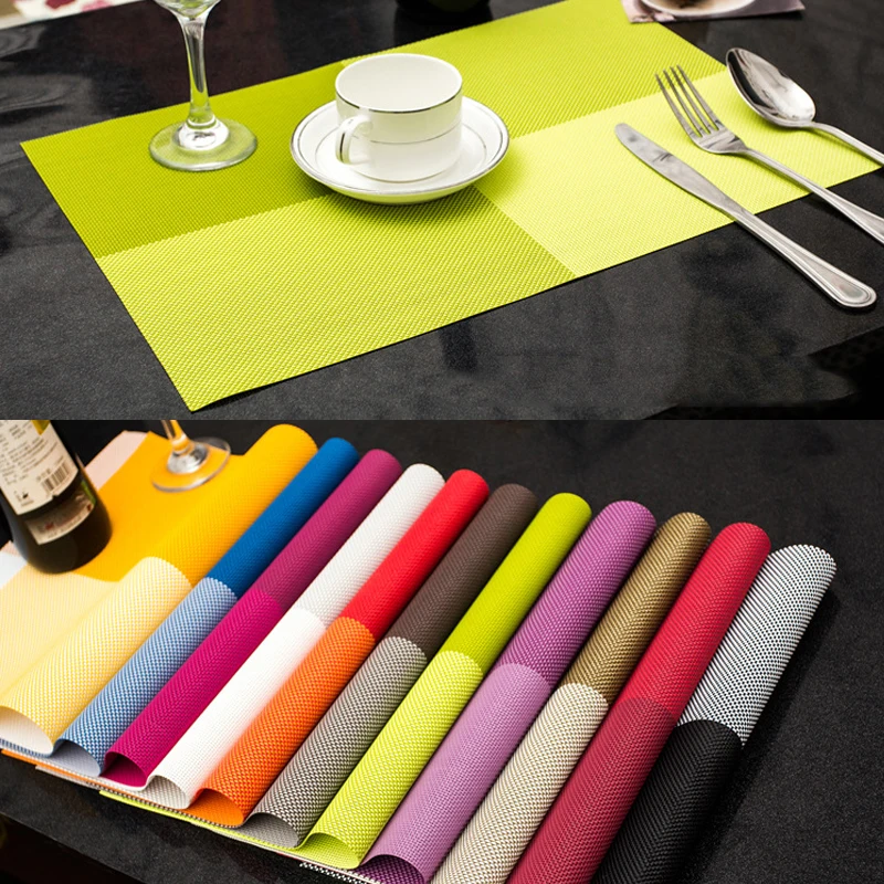 

1pcs/Lot Christmas Placemats, PVC Placemat Bar Mat, Acessorios De Cozinha, 30*45cm Plate Mat E6, Table Mat Set, Kitchen Hot Pads