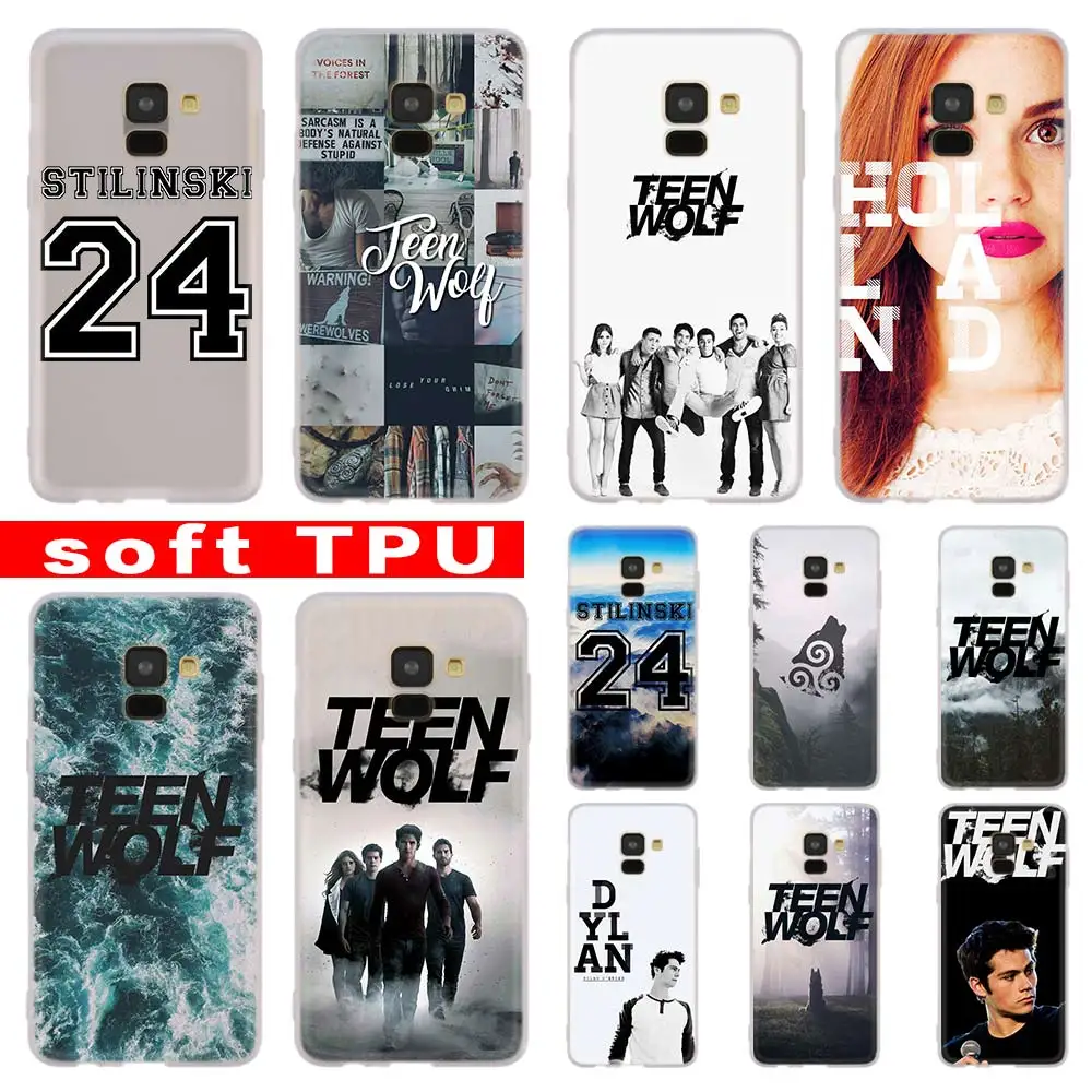 3D Stilinski 24 Teen Wolf чехол для Samsung Galaxy A8 A6 Plus A9 A5 A3 A7 2018 2017 2016 A50 A30 A40 A70 A10 A2 CORE Soft|Бамперы| |