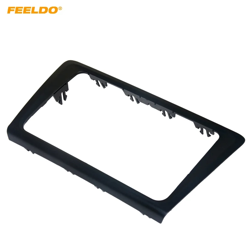 FEELDO Car font b Radio b font Fascia Frame Panel Dash Mount Kit Adapter Trim For