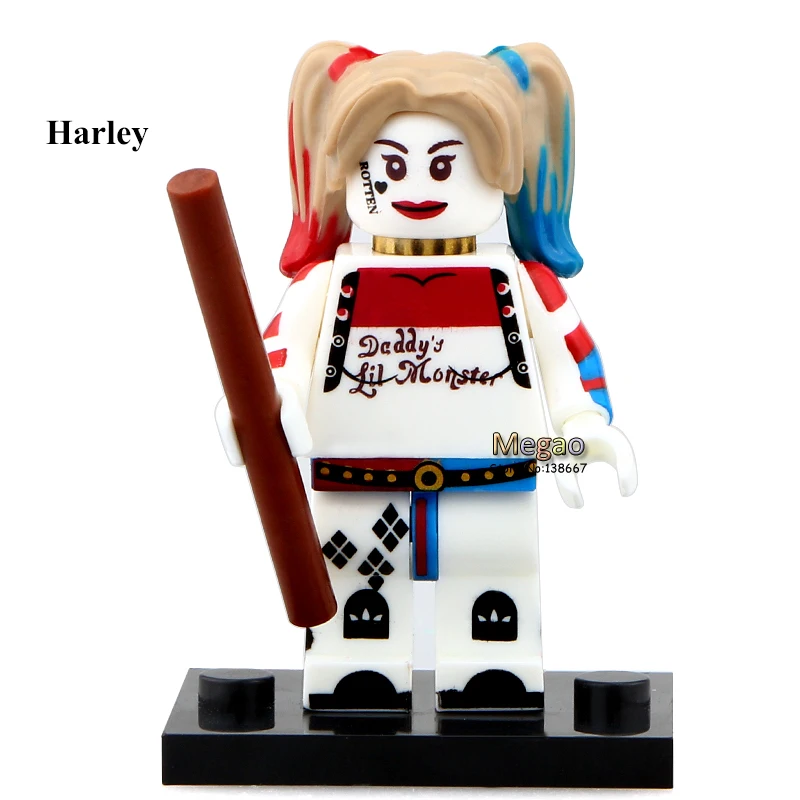 2016 новый отряд самоубийц PG056 Harley Quinn DC классический злодей плохих парней супер