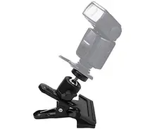 Multi-function Spring Clamp Clip Holder Mount with Ball Head w/ Standard 1/4″ Sc