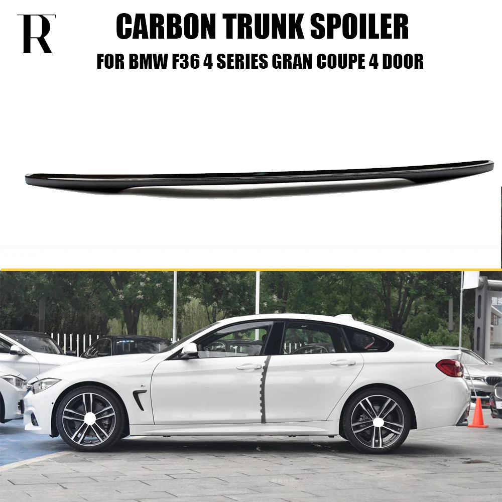 F36 M эффективный задний спойлер из углеродного волокна для BMW 420i 428i 435i 418d 420d 430d 435d