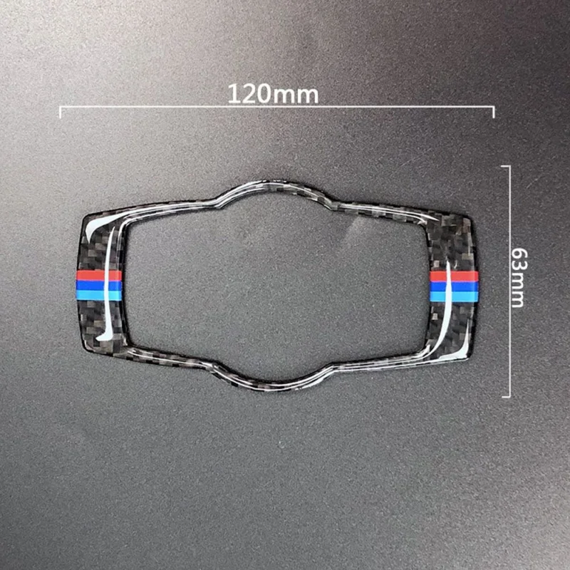 

Fit For BMW E90 E92 E93 2008-2012 Interior Carbon Fiber Headlight Switch Buttons Cover Trim Car Styling Stickers