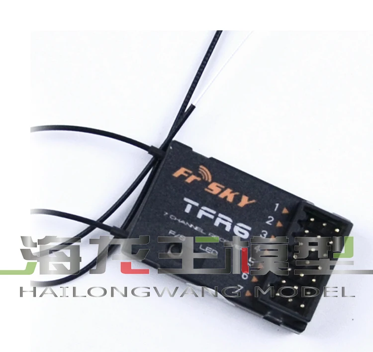 Оригинальный 1 шт. новый 100% FrSky 2 4G 7 канальный приемник TFR6/TFR6A для Futaba|receiver futaba|frsky