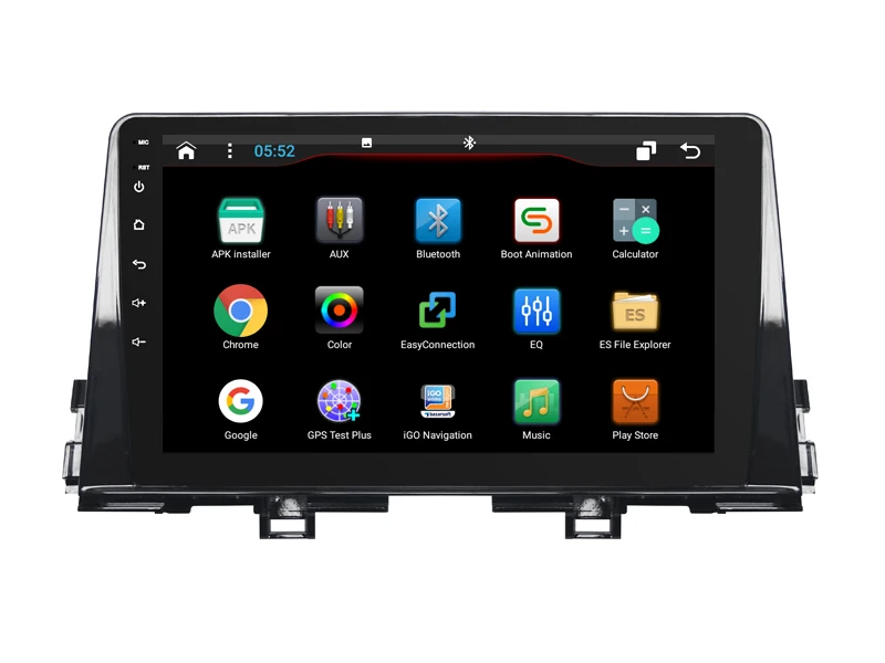 Top Elanmey android 8.1 car radio for kia Morning 2017 car accessories DSP device Gps Navi multimedia bluetooth camera recorder 5