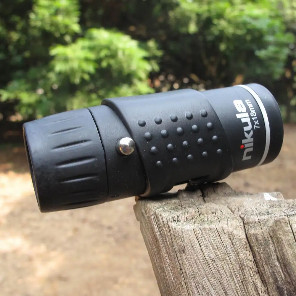 7x18 ultra light hand held mini monocular telescope travel portable