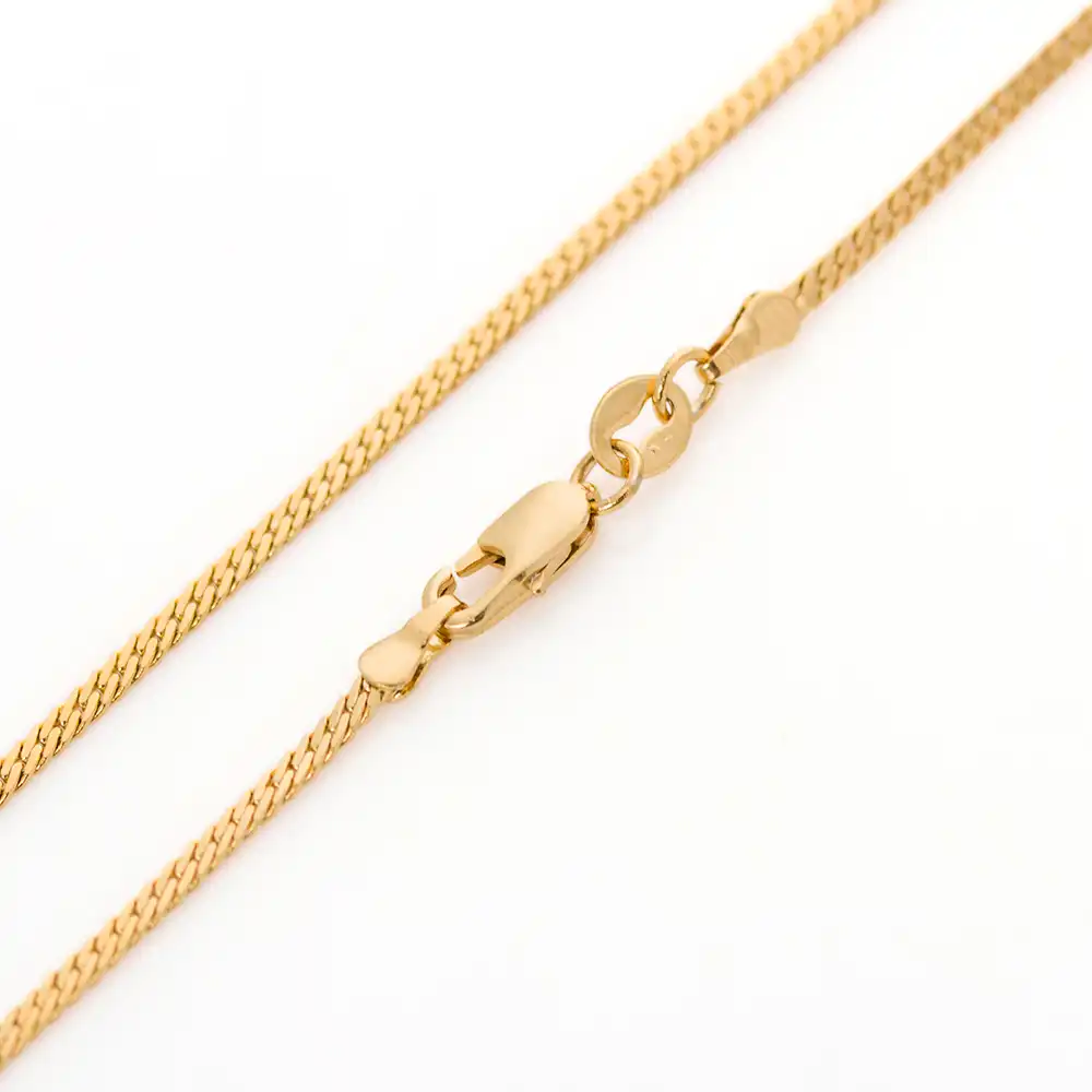 Miami eslabón cubano Cadena Chapado en Oro 14k 6mm 20/" 22/" 24/" 26/" 30 Collar