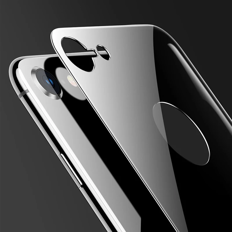 

YKSPACE 9H 2.5D Back Tempered Glass For iPhone 7 8 Plus 7Plus 8Plus Full Cover Sreen Protector Film Protection Anti Scratch