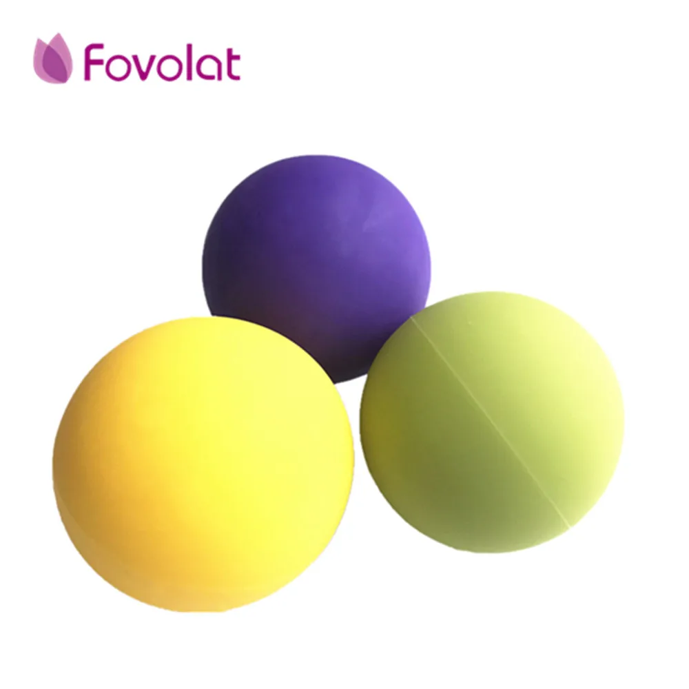 Massage Ball Set Firm Balls Self Therapy Target Work Myofascial Trigger