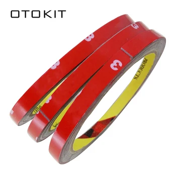 

1pc 0.8CM Width Car Sticker for 3M Double Foam Faced Adhesive Tape Auto Glue Sticker Multi-function Car Accessories Car-styling