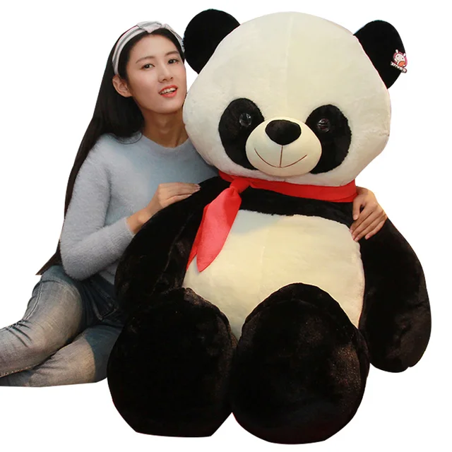 Kawaii Cartoon Panda Plush Doll Hug Bear Large Plush Animals Pandas Toy Sleeping  Pillow for Girl Gift 120cm 160cm