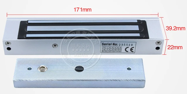 

Brand New Waterproof Electric Magnetic Lock 280KG For Video Intercom RFID Door Access Control System In Stock Free Shipping