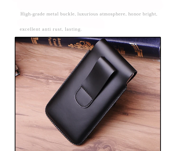 UMIDIGI Power 3 Men Belt Clip Genuine Leather Pouch Waist Bag Phone Cover UMIDIGI F2 F1 Play A5 Pro S3 Pro X One Max s2 z2 Cases