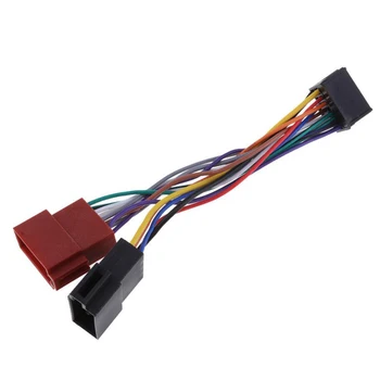 

Biurlink Car Radio Stereo ISO Adapter Wiring ISO Harness Connector 16-Pin Y Style For Pioneer 2003-onwards
