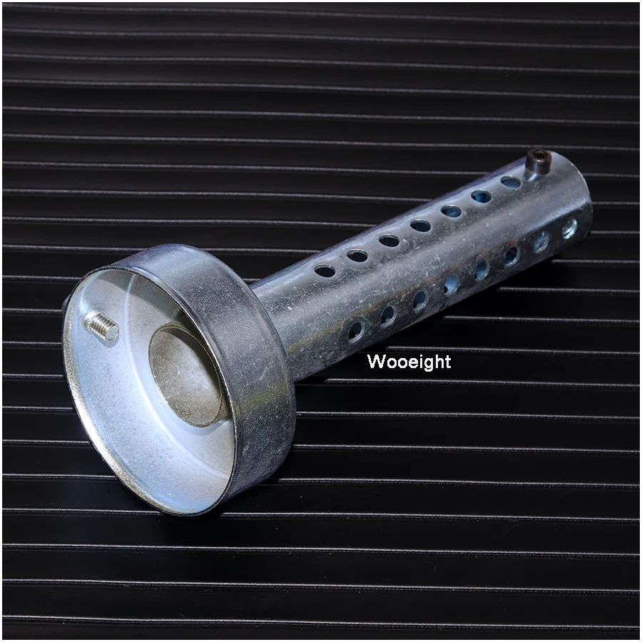 Wooeight 60mm Motorcycle Exhaust Pipe Silencer DB Killer Adjustable Off-road Bike Exhaust Can Muffler Insert Baffle Silencer (4)