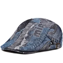 JA968 специальное предложение для мужчин/женщин Зимняя мода из натуральной кожи ковбои дистресс ремни береты цветок Кепка с козырьком рабочие Gorro