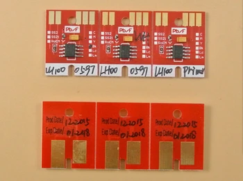 

mimaki LH-100 chips for Mimaki UJF3042 permanent chips LH100 spc 0597 BK C M Y WH PR auto reset chips