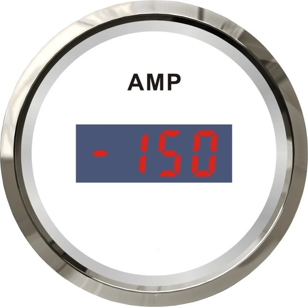 1pc 52mm digital ammeter amp gauges ampere meters 12v / 24v fit for