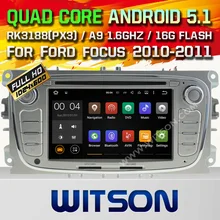 WITSON Quad Core Android 5.1 CAR RADIO for FORD MONDEO FOCUS S-MAX GALAXY STEREO+CAPACTIVE SCREEN+DVR/WIFI/3G+DSP+RDS+16GB flash