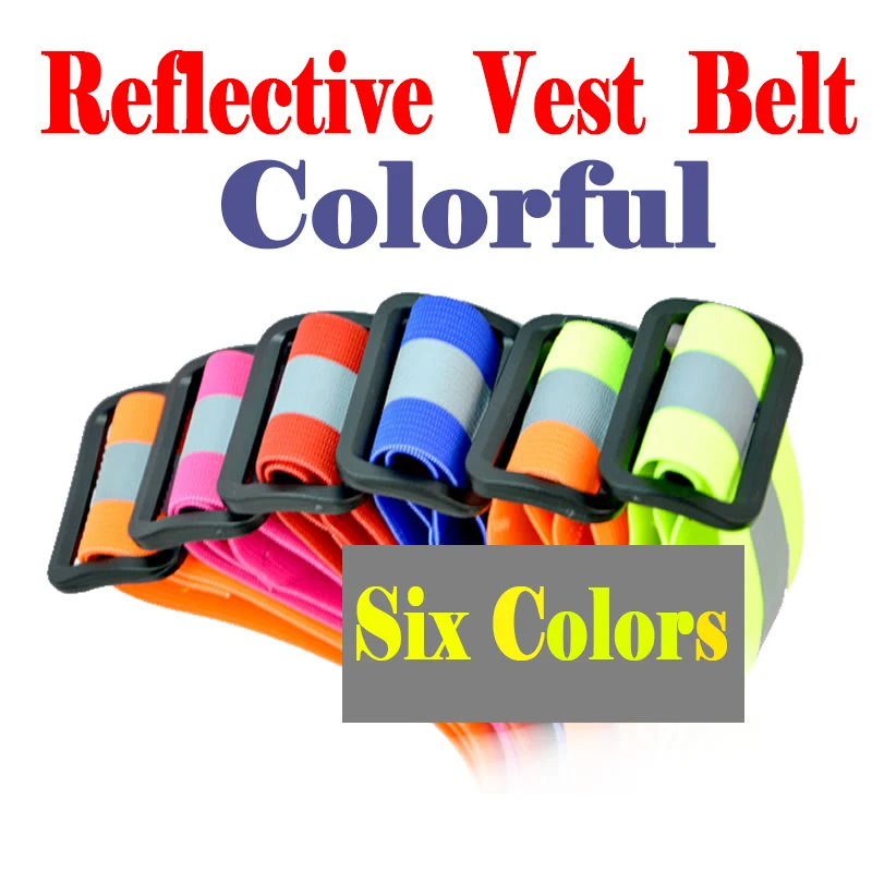 

FGHGF Reflective Safety Vest Belt for Kid Child Children Pupil Security Reflective Waistcoat Belt Outdoor Running Jogging Cyclin