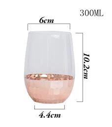 1 шт прозрачная сотовая Hold Hase Hlass кружка для напитков стеклянная чашка для сока в подарок - Цвет: D