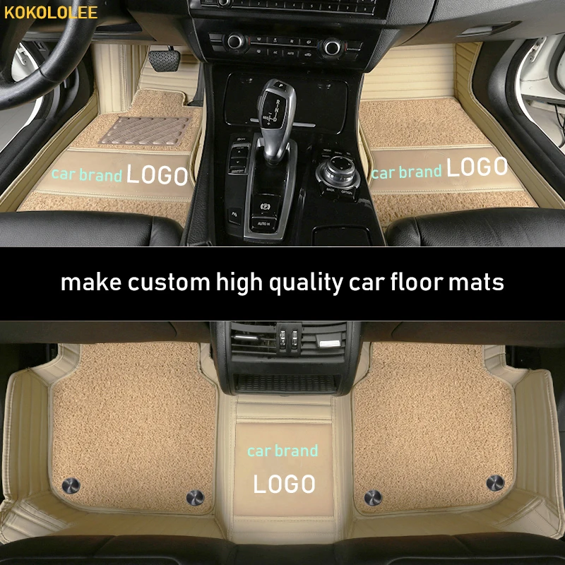 

kokololee Customized car floor mat for HYUNDAI H-1 Wagon New SantaFe ROHENS COUPE Azera Grand SantaFe VERACRUZ matrix car mats