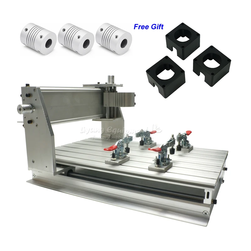 CNC Router 3040 Z DQ Frame Kit Ball Screw 3 pcs Couplings 3 pcs Stepper