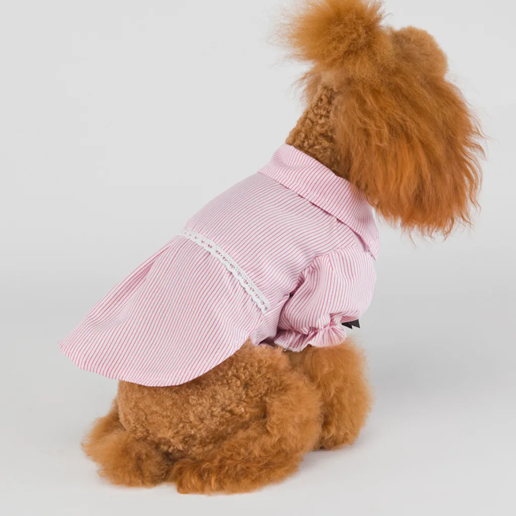 Модные жилеты для собак, милые весенние и летние цветные костюмы в стиле пэчворк, Одежда для животных, рубашка, Ropa Para Perro Verano