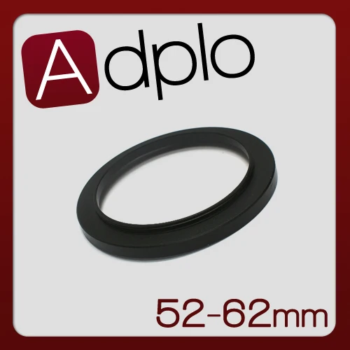 52mm to 82mm to 48mm uv cpl to two inch filter hoshino photography lens filter adapter ring 52-62mm Step-Up Metal Adapter Ring / 52mm Lens to 62mm Accessory