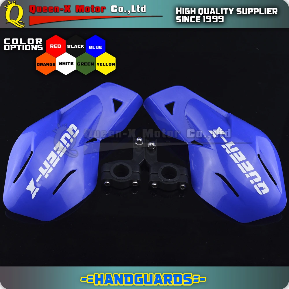 Blue universal handguards for motorcycle fit for enduro pit dirt bike
