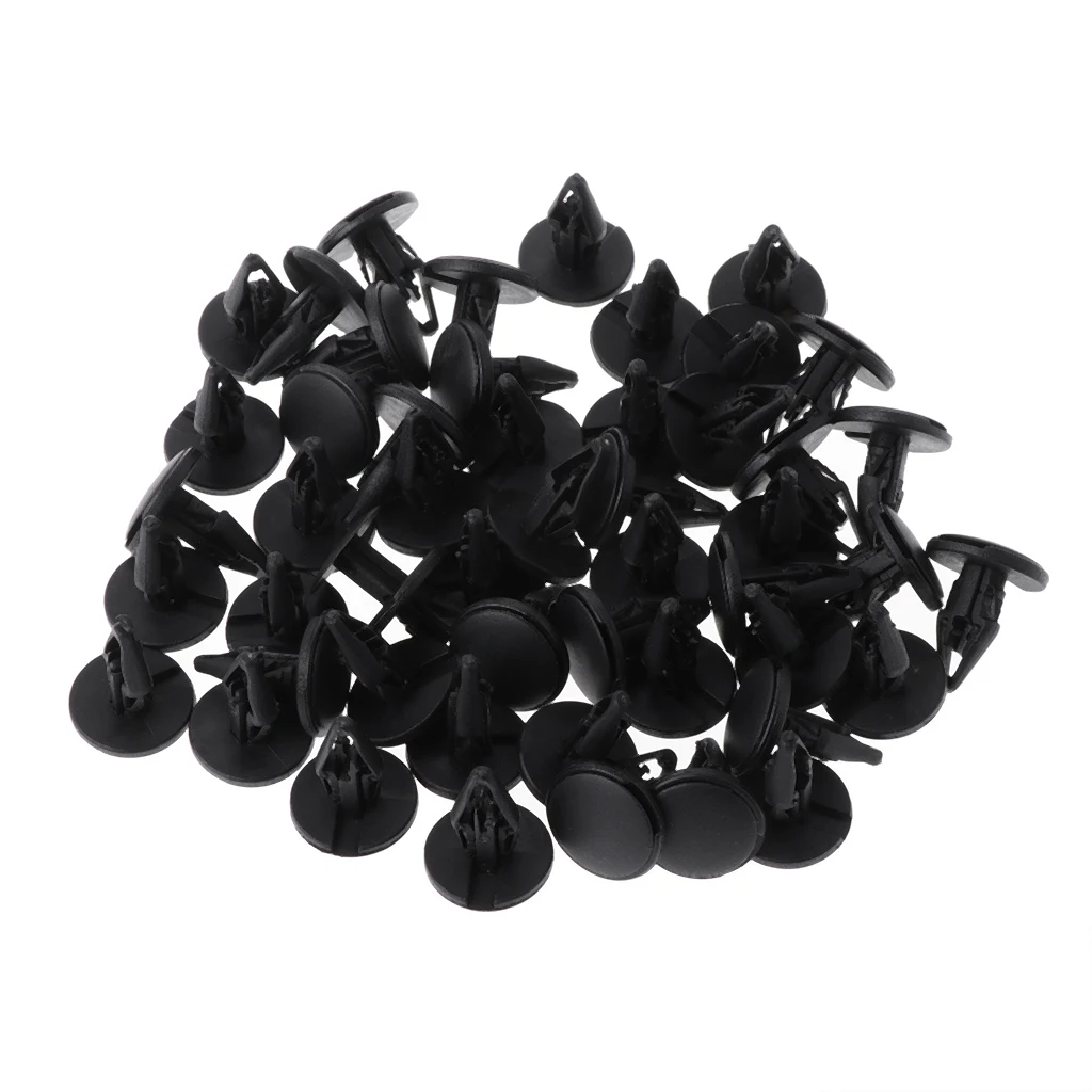 

50 Pcs Car Fender Trunk Rivet Fastener Push Clips For Honda Renault Peugeot Citroen