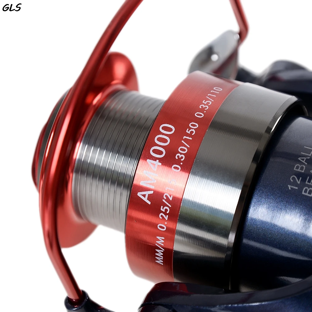2000-7000 Series 12BBs Spinning Fishing Reel Max Drag 20KG Carp Fishing Spinning Reel Reels Left/Right Handle Fishing wheel 2000-7000 Series 12BBs Spinning Fishing Reel Max Drag 20KG Carp Fishing Spinning Reel Reels Left/Right Handle Fishing wheel