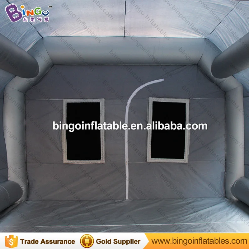  8X4.7X3 Meters inflatable paint spray booth / auto paint booth / paint booth china -toy tents