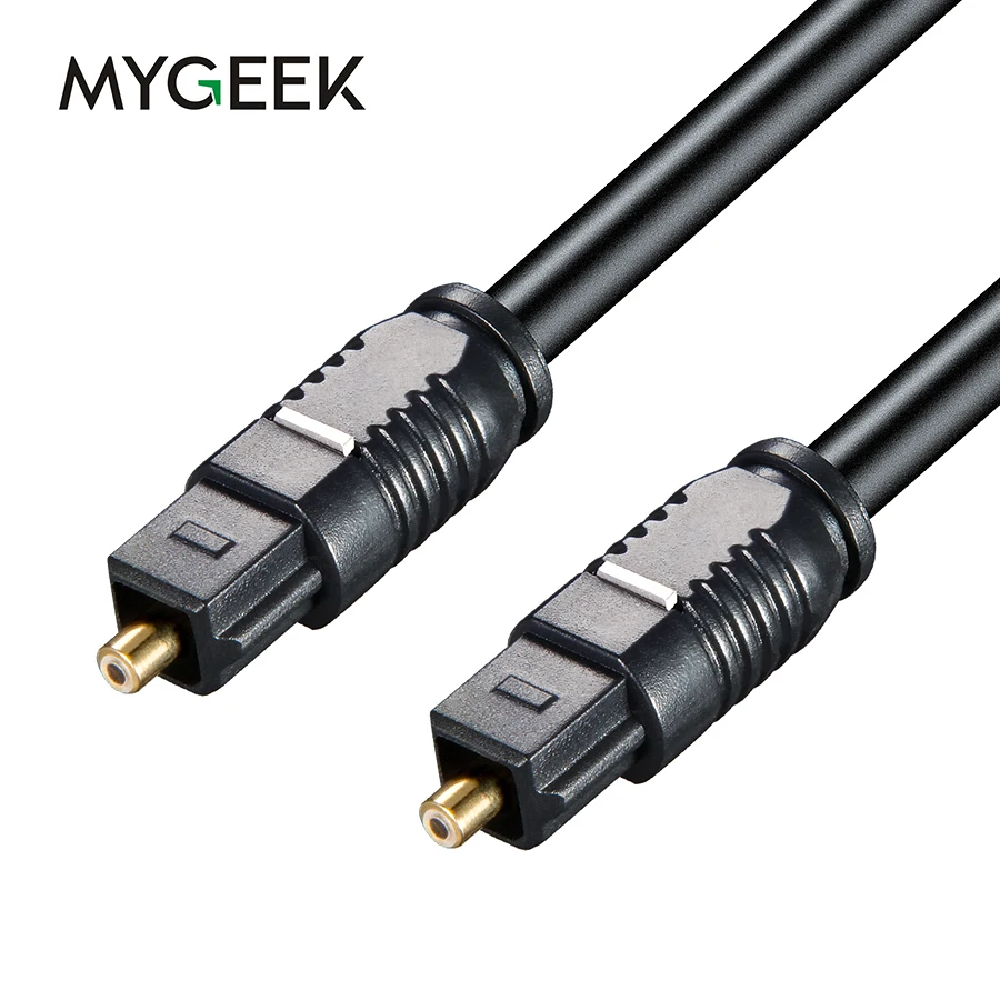 MyGeek Digital Optical Audio Cable Toslink Gold Plated 1m 2m 3m SPDIF