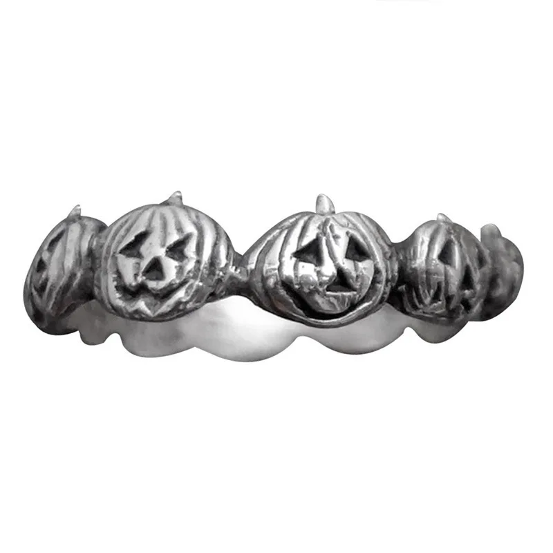 

Halloween Pumkin Ring Unisex Anel Party Jewelry Pumpkin Cool Rings for Women Man Bague Femme Anillos Mujer O3C267