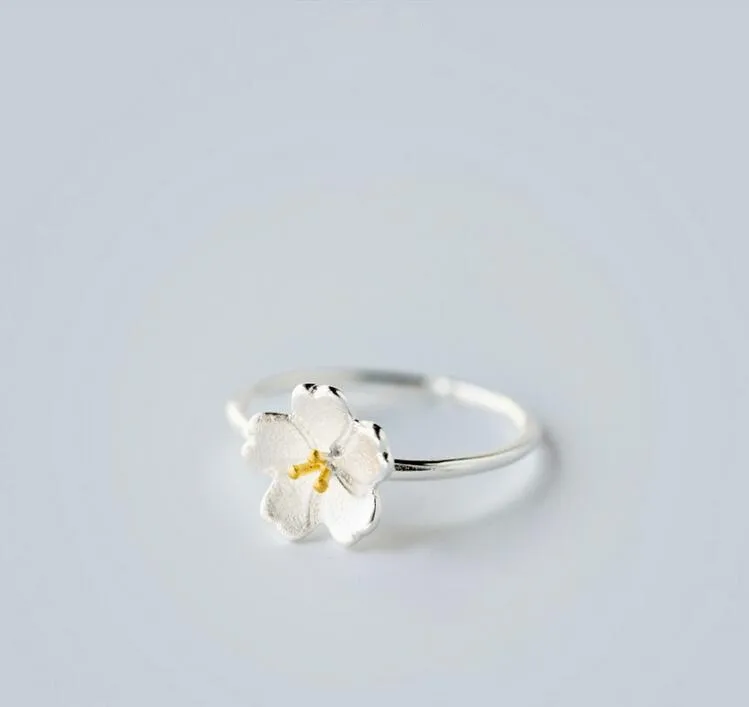 Shuangshuo небольшой талисман, женские кольца, серебряные геометрические кольца для девочек, регулируемое обручальное кольцо, стрелка, волна, сердцебиение, кот, anillos - Цвет основного камня: 24