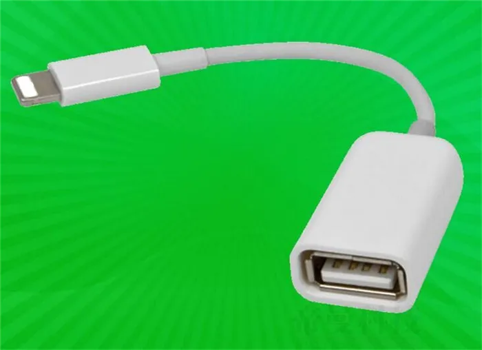 USB 2.0 for Lightning OTG connector converter Adapter Data