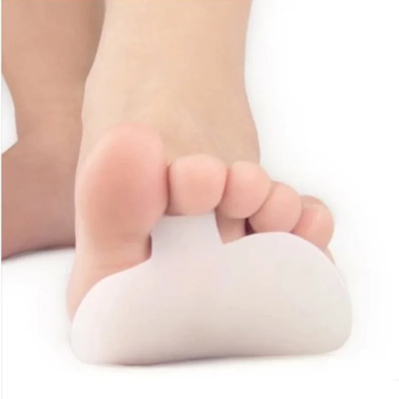 

1Pair Feet Care Insole Foot Care Cushion Pain Relief Silicone Toe Pads Gel Forefoot Pad Hallux Valgus Pro Bunion Corrector