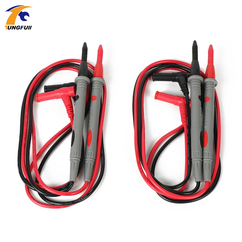 

TUNGFULL Multimetro Universal Probe Test Leads Pin For Digital Multimeter Needle Tip Meter Lead Wire Especial Tip Probe Cable