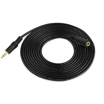 

20m 15m Jack 3.5 mm Audio Extension Cable for MP3 player lite Stereo 3.5mm Jack Aux Cable for Headphones Car AUX M/F for iPod