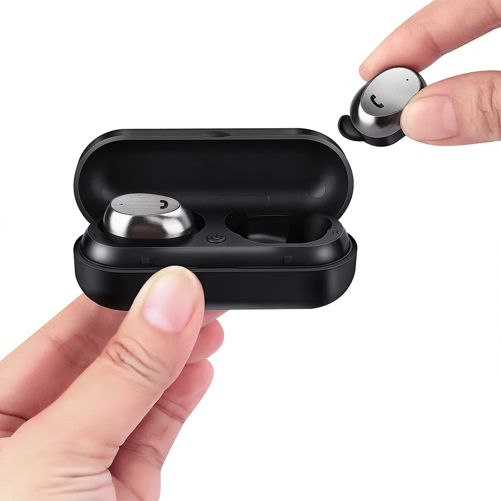 

M9 Bluetooth Headset Wireless Sports In-Ear Stereo Dual Earbuds Phone Headset