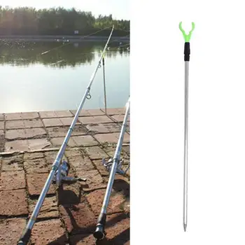 

New Arrival Adjustable Tone Metal Fishing Rod Pole Holder Rack Stand