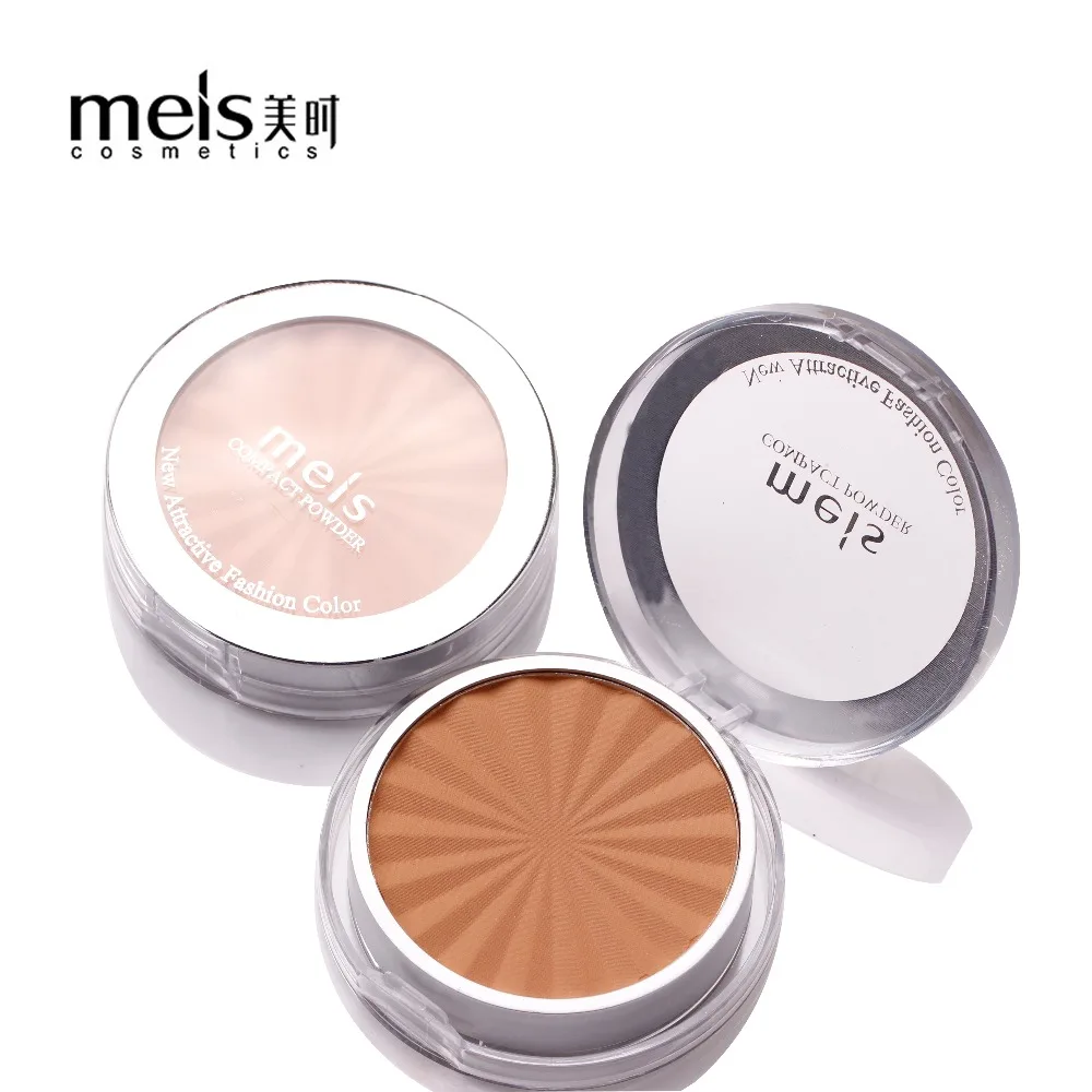 Meis Brand Cosmetics Professional Makeup بودرة الوجه كونسيلر بودرة الأساس بودرة ناعمة سمايل Ms0120