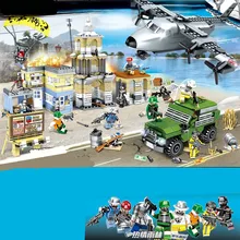 4 в 1, новинка, игра PUBG FPS, военный победитель, Куриный Ужин, модель SWAT, строительные блоки, фигурки, развивающие игрушки, набор для мальчиков