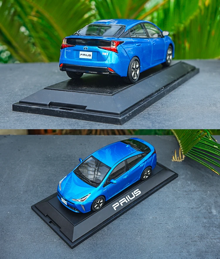 Оригинальная фабричная 1:30 TOYOTA PRIUS PHV игрушечная машинка из сплава, игрушки для детей, литая модель автомобиля, подарок на день рождения