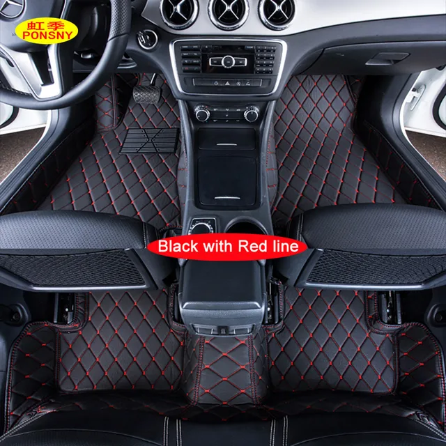 Ponsny Custom Car Floor Mats Specially For Mercedes Benz Gla200 Ponsny Custom Car Floor Mats Specially For Mercedes Benz Gla200 Gla220 Glc260 Customized Foot Rugs Auto
