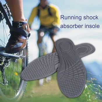 

Hot Selling 1 Pair Sports Shoes Insoles Massage Shock Absorption Orthotics Arch Pain Relief Sneakers Insoles -B5