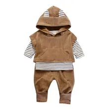 3pcs Children Clothing Autumn Girls Clothes Hoodies T shirt Pants Outfit Kids Boys Clothes Suit For Girls Clothing Sets