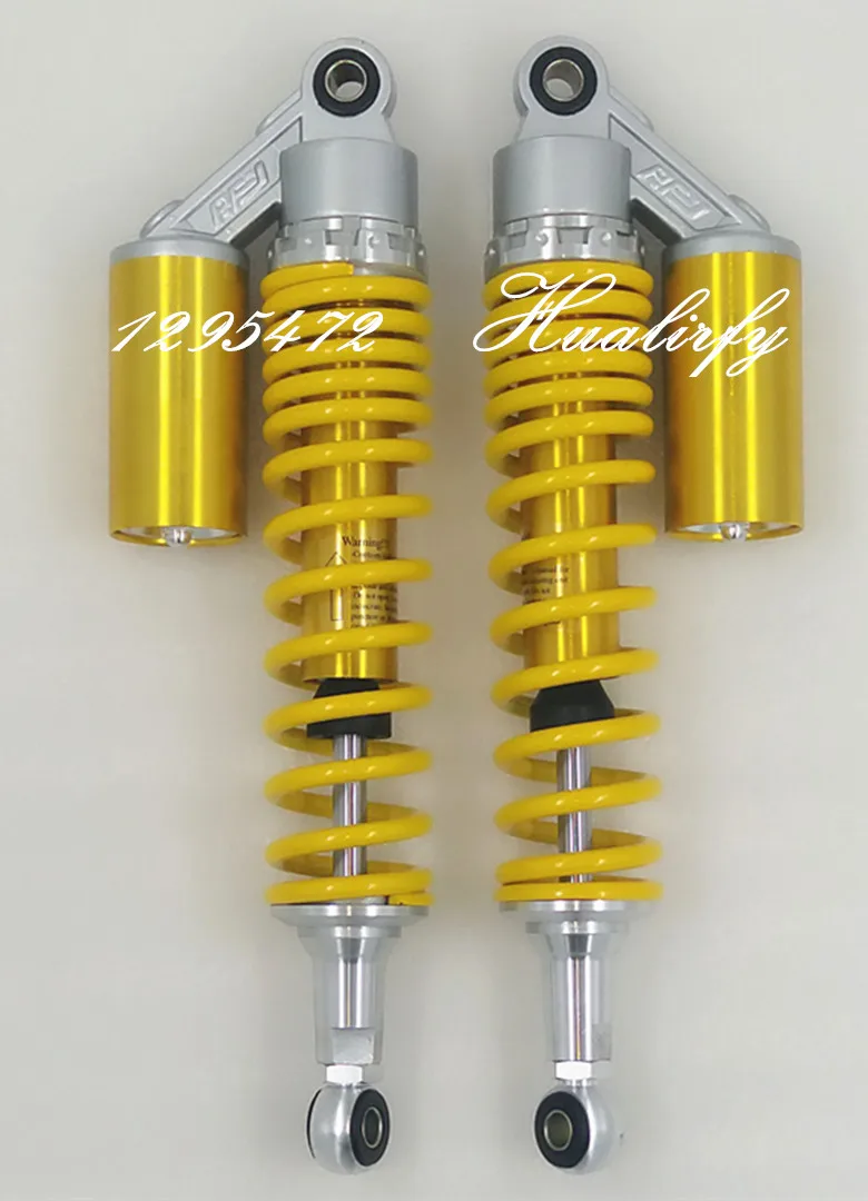 Universal 8mm spring 400mm Shock Absorber Suspension motorcycle for